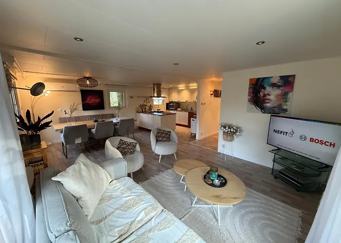 Veluwshof Holidays Luxe With Private Jacuzzi's - Swimmingpool - Tennis Court - Bowling - Supermarket And Children Entertainment